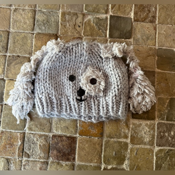 Other - Hand made Gray Knitted baby hat